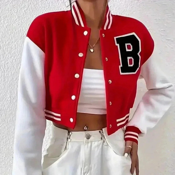 Embroidered Bomber Jacket - Picture 3 of 4